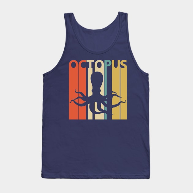 Vintage 1980s Octopus Animal Lover Gift Tank Top by GWENT